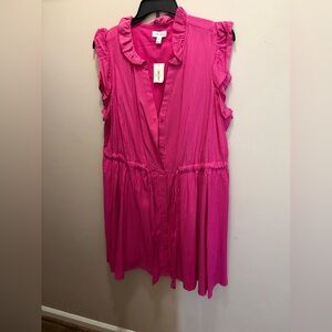 NWT On 34th from Macys. Fuchsia dress.